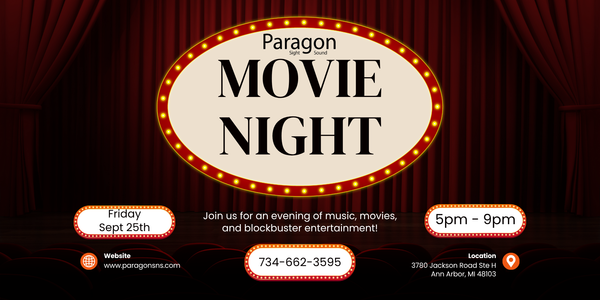 Movie Night at Paragon! [FRIDAY, SEPT 25TH]