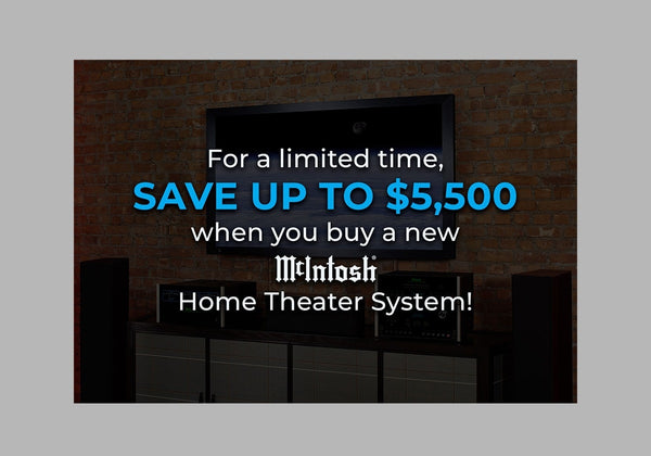 McIntosh Home Theater Promotion 2018