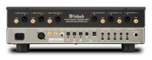 McIntosh D1100 Digital Preamplifier, New in Box