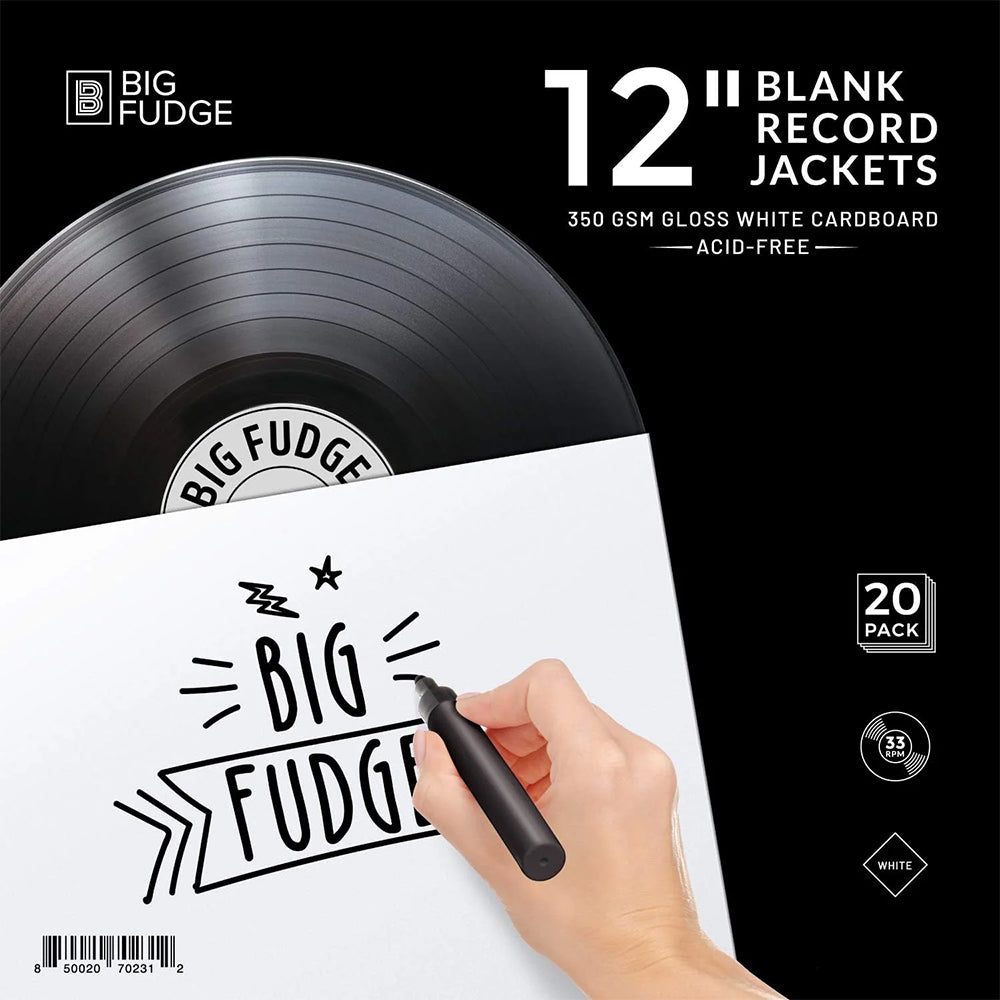 Big Fudge Blank Album Covers