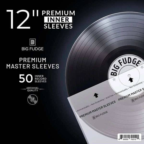Big Fudge Premium Inner Record Sleeves
