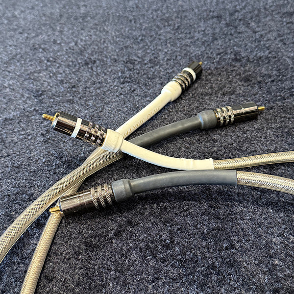 Analysis Plus Silver Oval RCA Interconnect, Pre-Owned