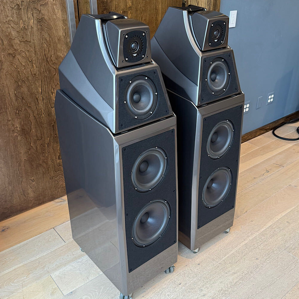 Wilson Audio Alexia 2 Certified Authentic Field Recertified speakers, Dark Titanium, Pre-Owned