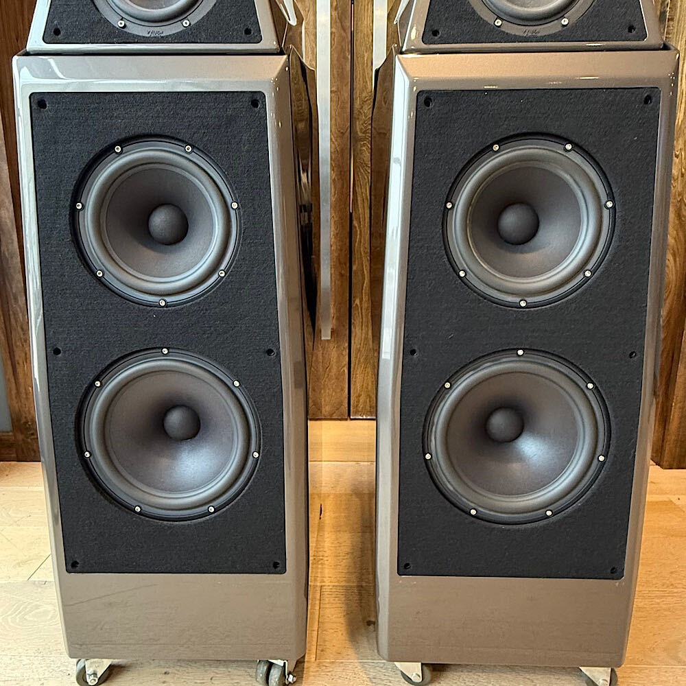 Wilson Audio Alexia 2 Certified Authentic Field Recertified speakers, Dark Titanium, Pre-Owned