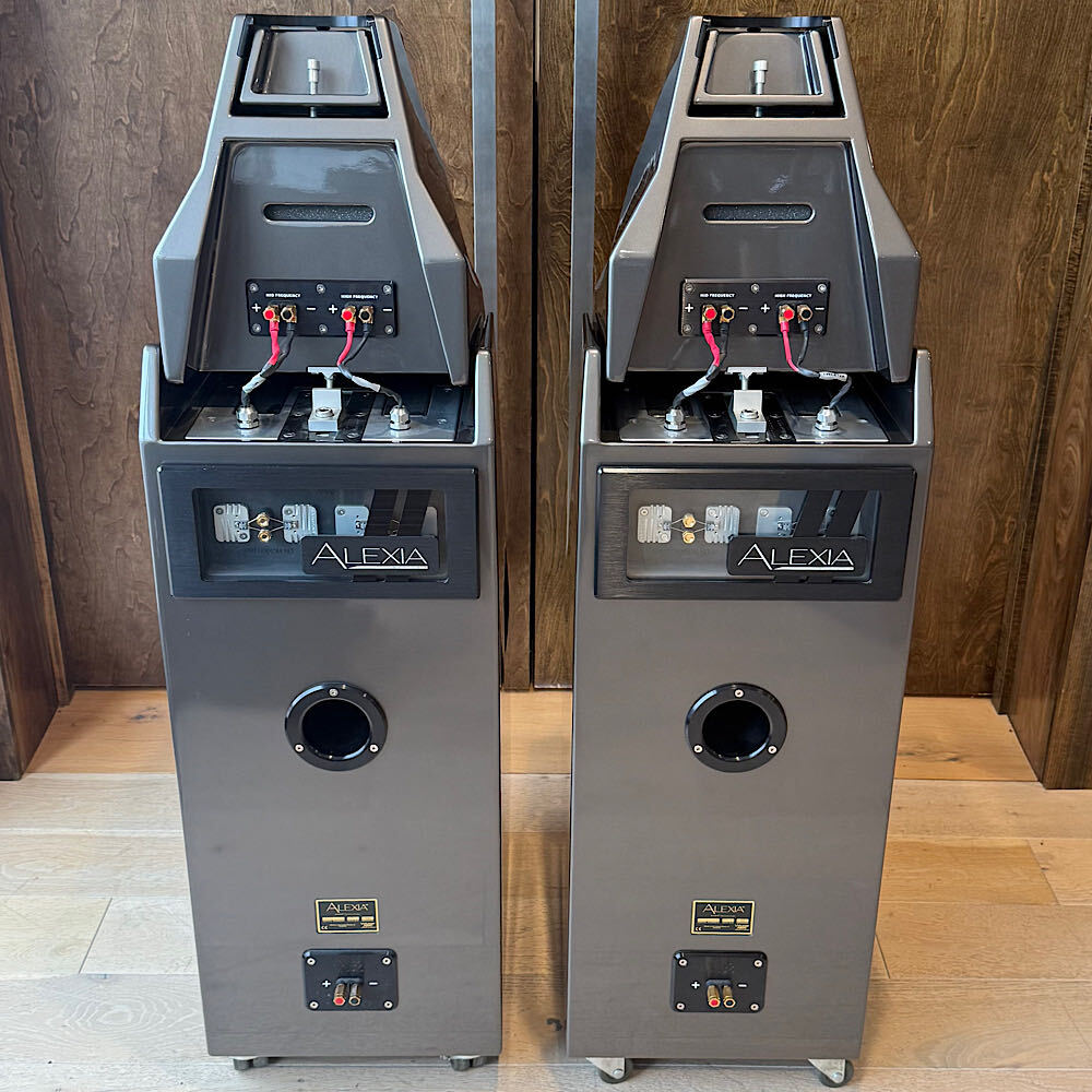 Wilson Audio Alexia 2 Certified Authentic Field Recertified speakers, Dark Titanium, Pre-Owned