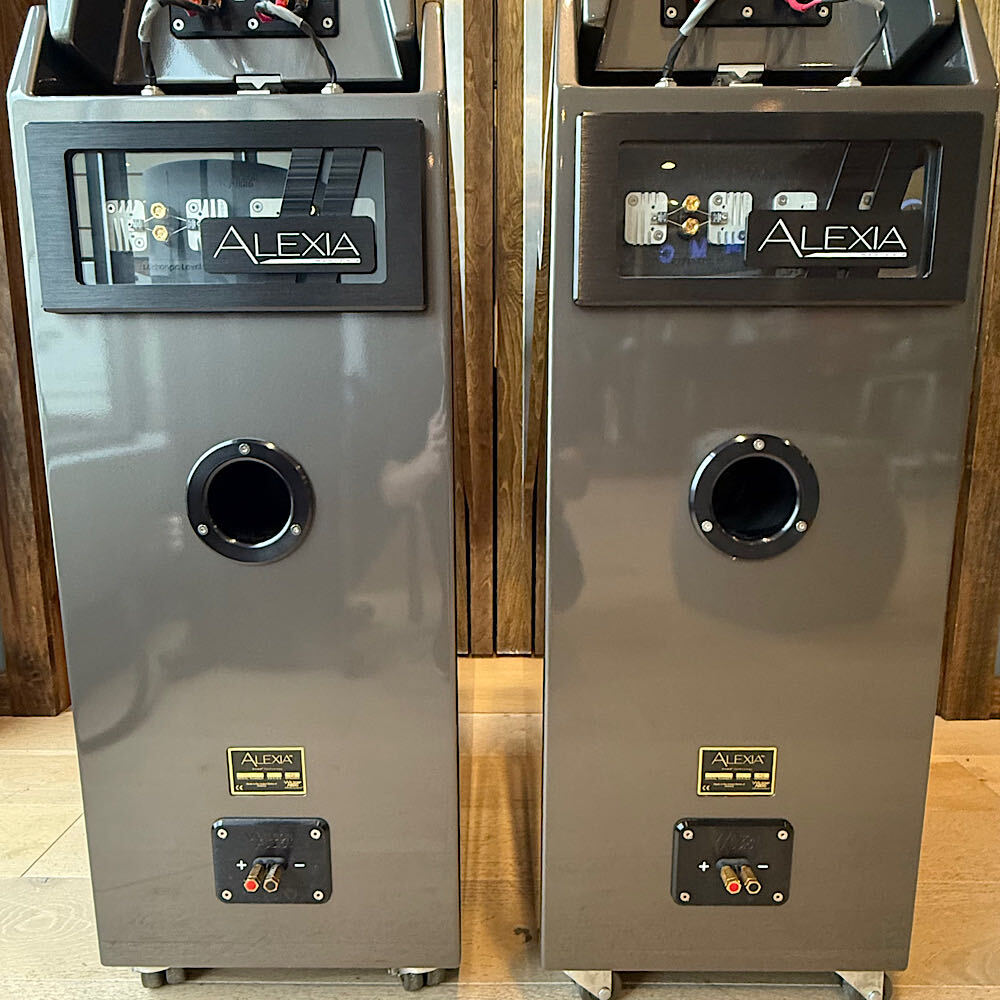 Wilson Audio Alexia 2 Certified Authentic Field Recertified speakers, Dark Titanium, Pre-Owned