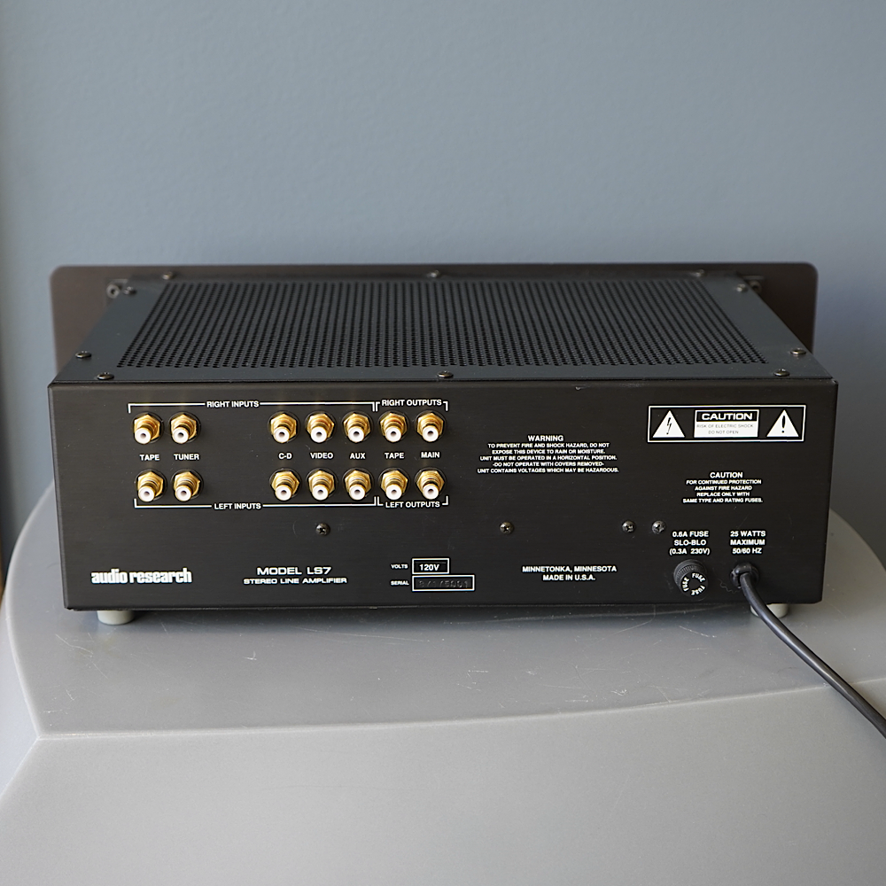 Audio Research LS7 Pre-Amplifier, Black, Pre-Owned
