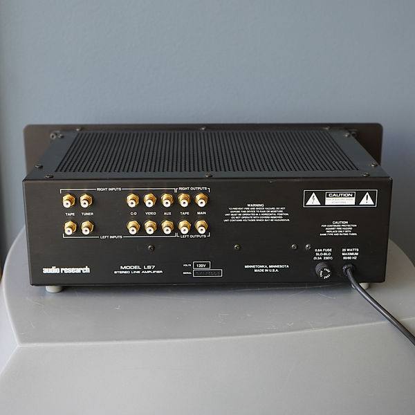 Audio Research LS7 Pre-Amplifier, Black, Pre-Owned