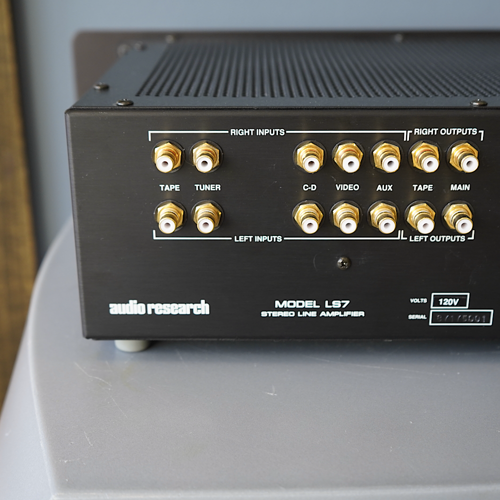 Audio Research LS7 Pre-Amplifier, Black, Pre-Owned