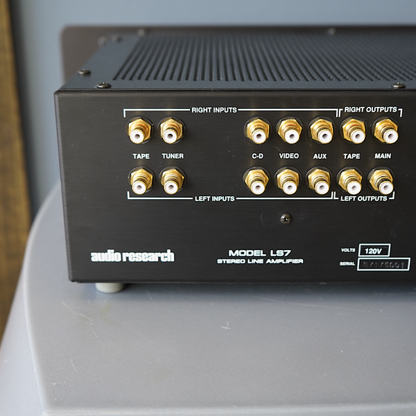 Audio Research LS7 Pre-Amplifier, Black, Pre-Owned