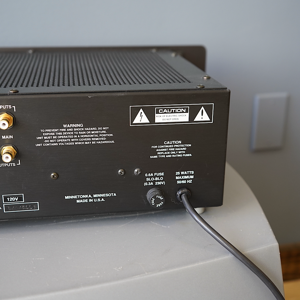 Audio Research LS7 Pre-Amplifier, Black, Pre-Owned