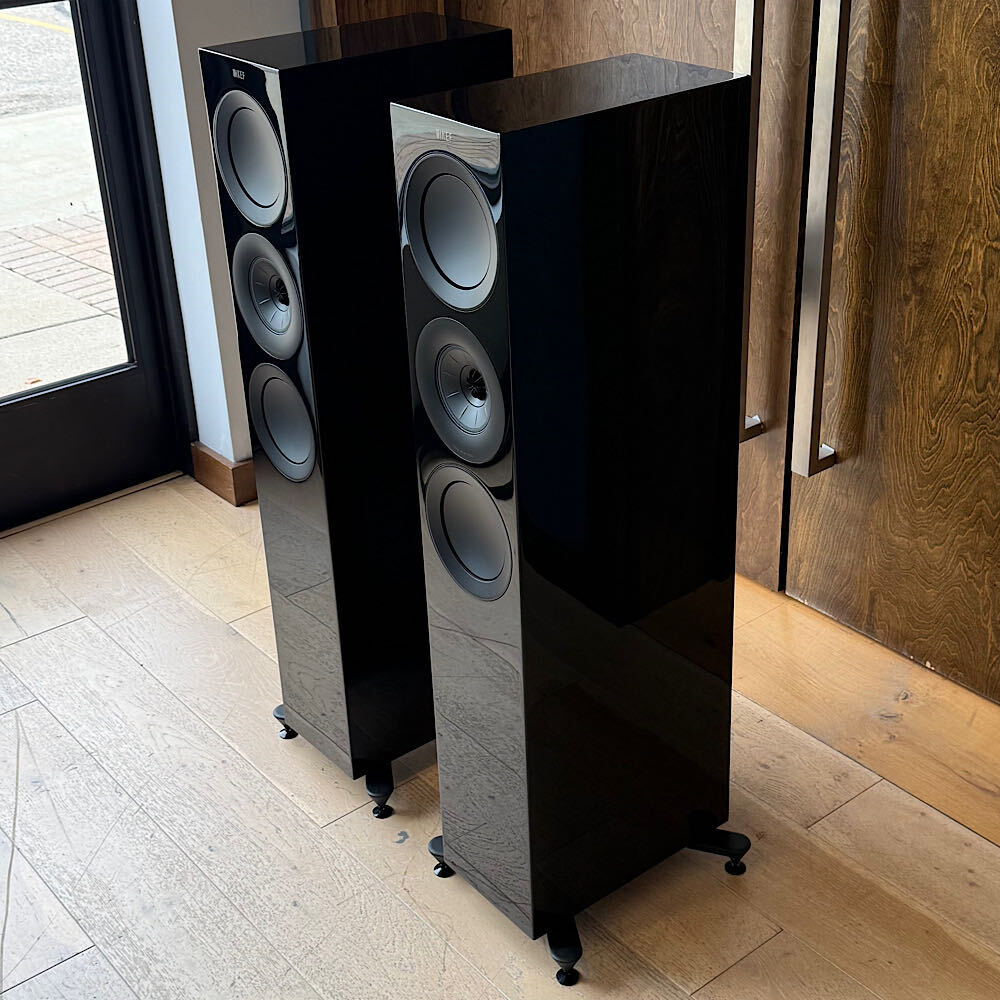 KEF R7, Black, Pre-Owned