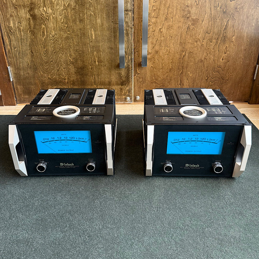 McIntosh MC1.25KW Monoblock Amplifier Pair, Ex-Demo