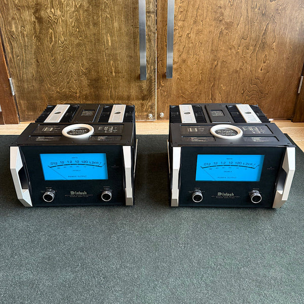 McIntosh MC1.25KW Monoblock Amplifier Pair, Ex-Demo
