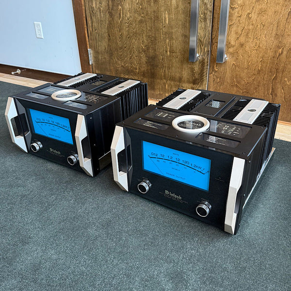 McIntosh MC1.25KW Monoblock Amplifier Pair, Ex-Demo
