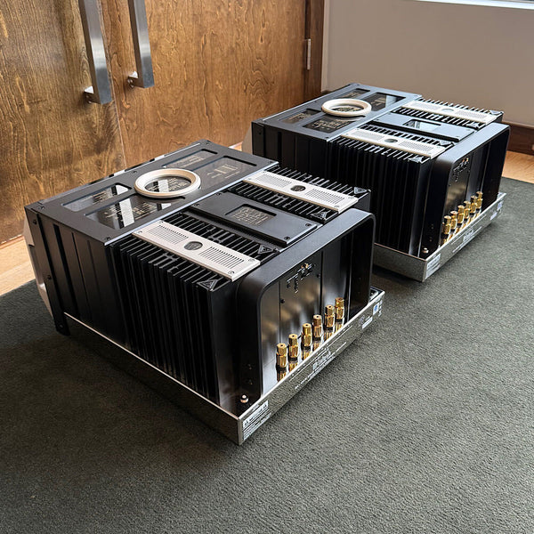 McIntosh MC1.25KW Monoblock Amplifier Pair, Ex-Demo