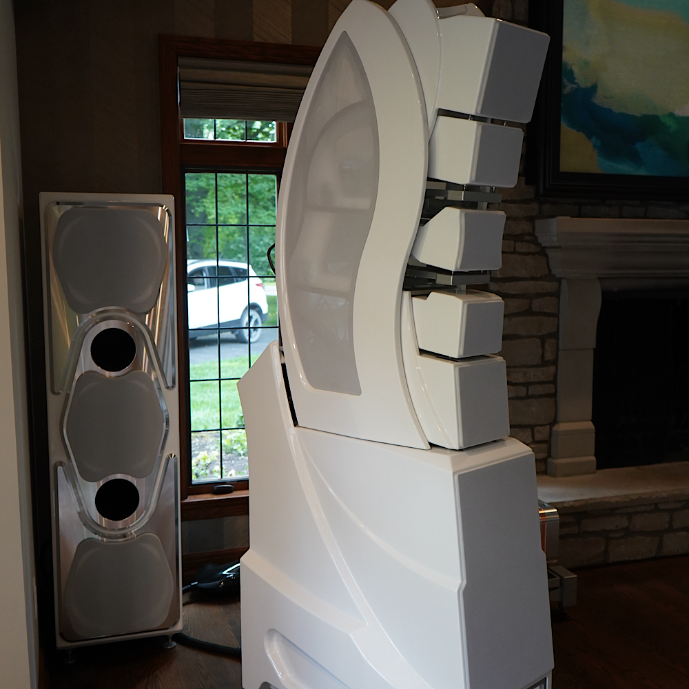 Wilson Audio WAMM Master Chronosonic Certified Authenic Field Recertified System, Intercoat White, Pre-Owned