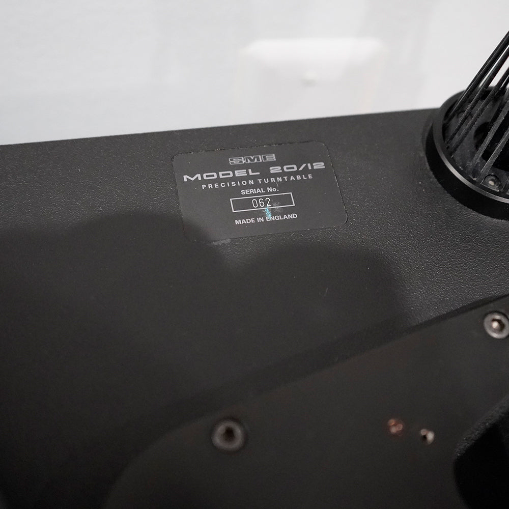 SME MK2 Model 20/12 Turntable, No Tonearm, Pre-Owned