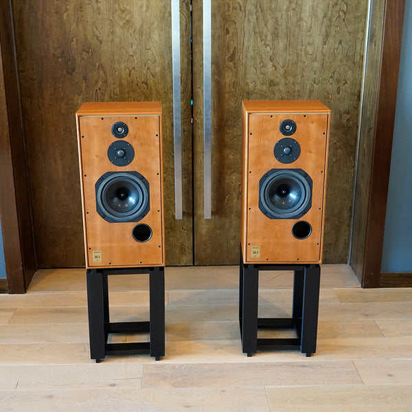 Harbeth Super HL5 Speakers with Stands, Pre-Owned