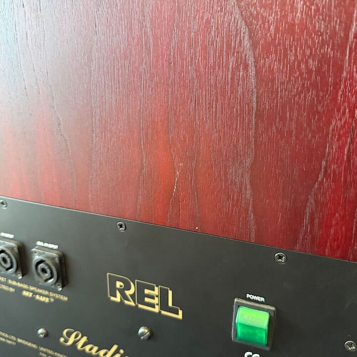 REL Stadium III Subwoofer Cherry, Pre-Owned