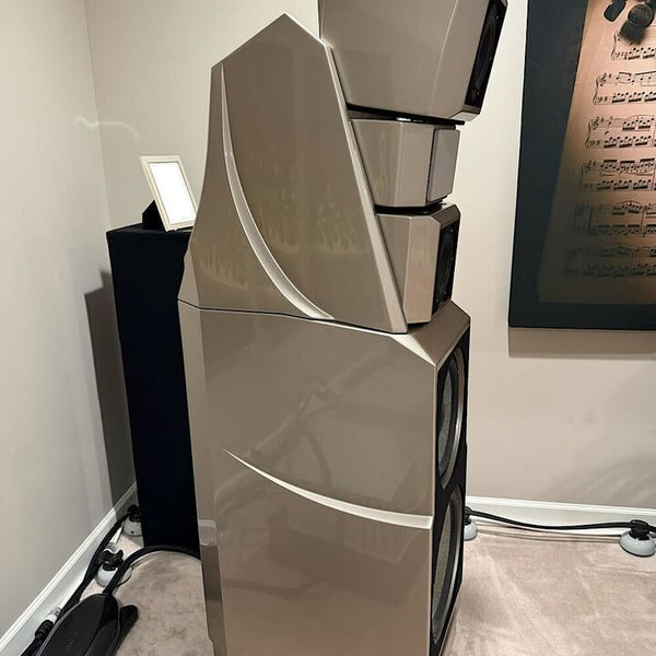 Wilson Audio Certified Authentic Pre-Owned Alexandria X2 Series 2 Floorstanding Speakers, Desert Silver