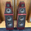 Wilson Audio Certified Authentic Pre-Owned Alexia 1 Floorstanding Speakers, Carmen Red