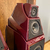 Wilson Audio Certified Authentic Pre-Owned Alexia 1 Floorstanding Speakers, Carmen Red