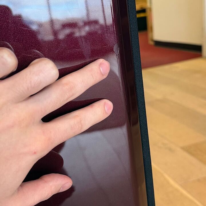 Wilson Audio Certified Authentic Pre-Owned Alexia 1 Floorstanding Speakers, Carmen Red