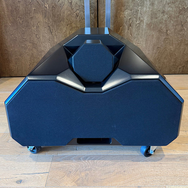 Wilson Audio Certified Authentic Field Recertified Mezzo CS Center Speaker, Satin Diamond Black with Hourglass Stand, Pre-Owned