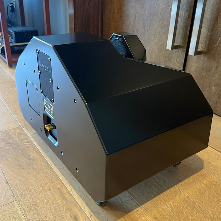 Wilson Audio Certified Authentic Field Recertified Mezzo CS Center Speaker, Satin Diamond Black with Hourglass Stand, Pre-Owned