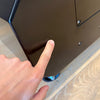 Wilson Audio Certified Authentic Field Recertified Mezzo CS Center Speaker, Satin Diamond Black with Hourglass Stand, Pre-Owned
