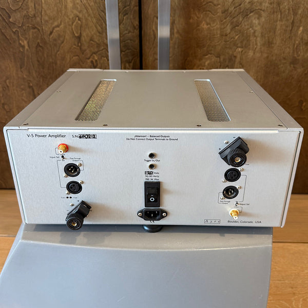 Ayre V-5xe Stereo Amplifier, Silver, Pre-Owned