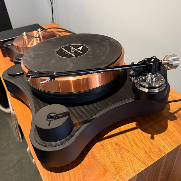 TW Acustic Black Night Raven turntable with Raven 10.5 tonearm, Pre-Owned