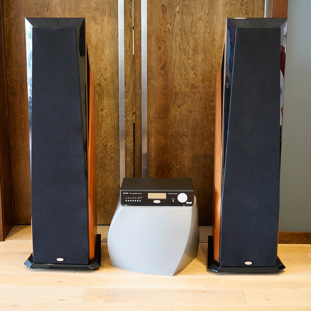 Legacy Audio Aeris XD Floorstanding Speakers, Custom, Walnut, Pre-Owned