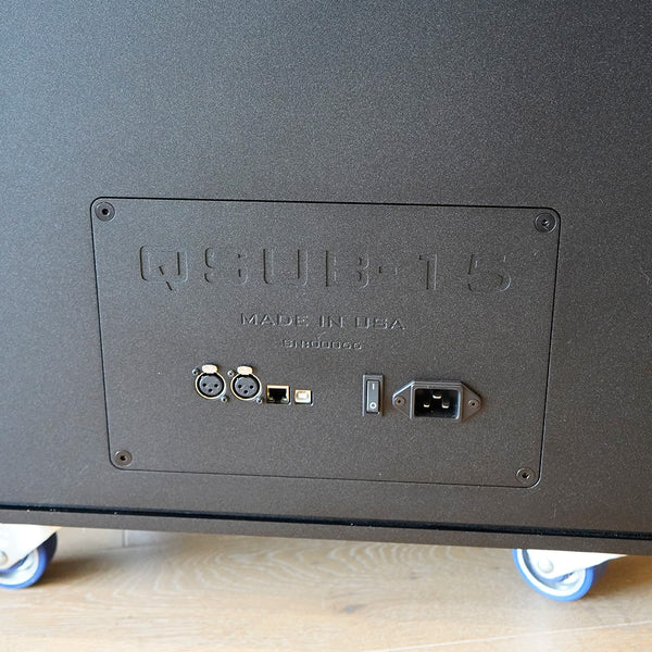 Magico QSub-15 Subwoofer, Black, Pre-Owned