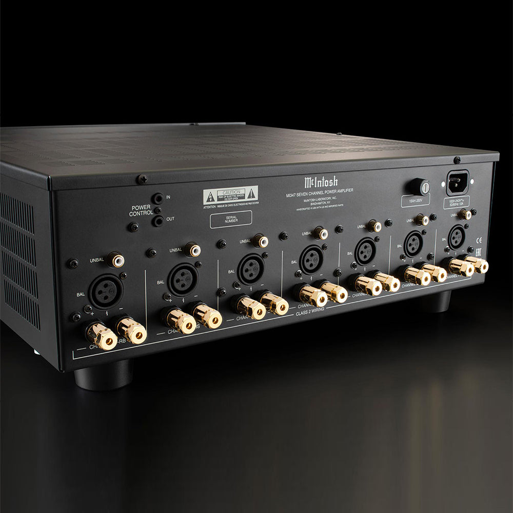 McIntosh MI347 7-Channel Digital Amplifier, New in Box