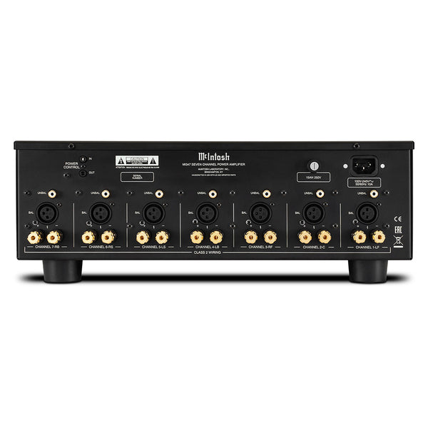 McIntosh MI347 7-Channel Digital Amplifier, New in Box