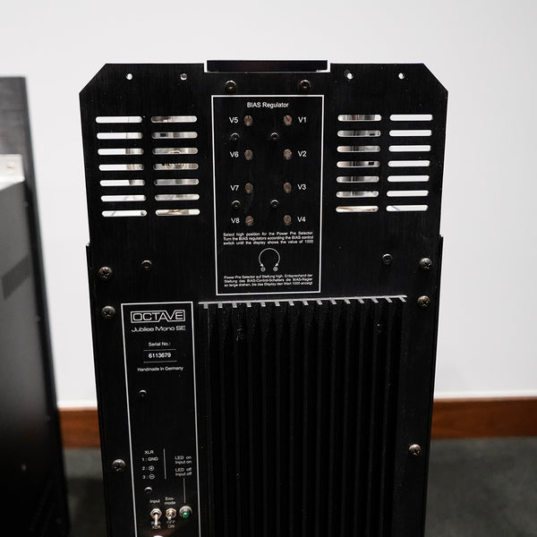 Octave Jubilee Mono SE Amplifiers, Black/Slate, Pre-Owned