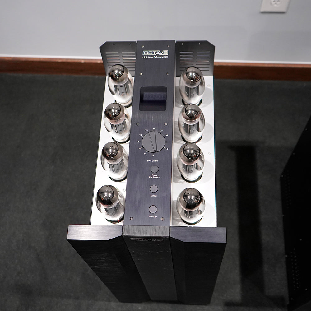 Octave Jubilee Mono SE Amplifiers, Black/Slate, Pre-Owned