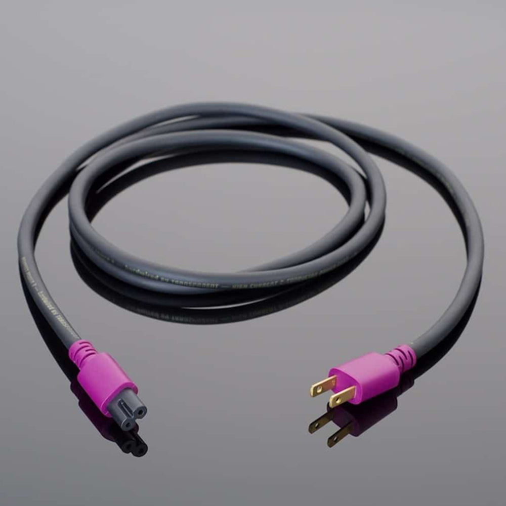 Transparent Hardwired 2-Conductor Power Cord