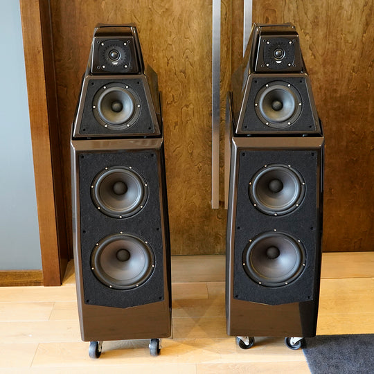 Wilson Audio Certified Authentic Pre-Owned Alexia 1 Floorstanding Speakers, Macadamia