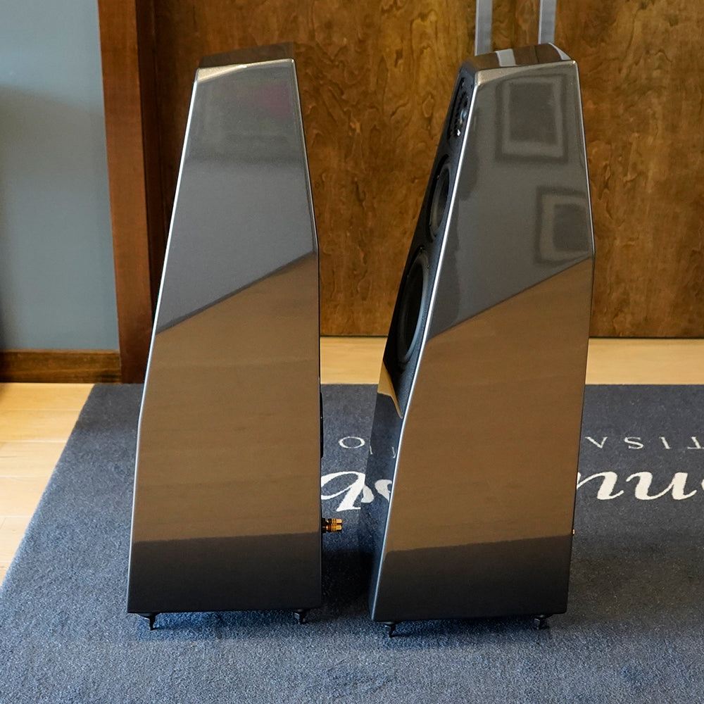 Wilson Audio Certified Authentic Never Titled SabrinaX Floorstanding Speakers, Galaxy Gray