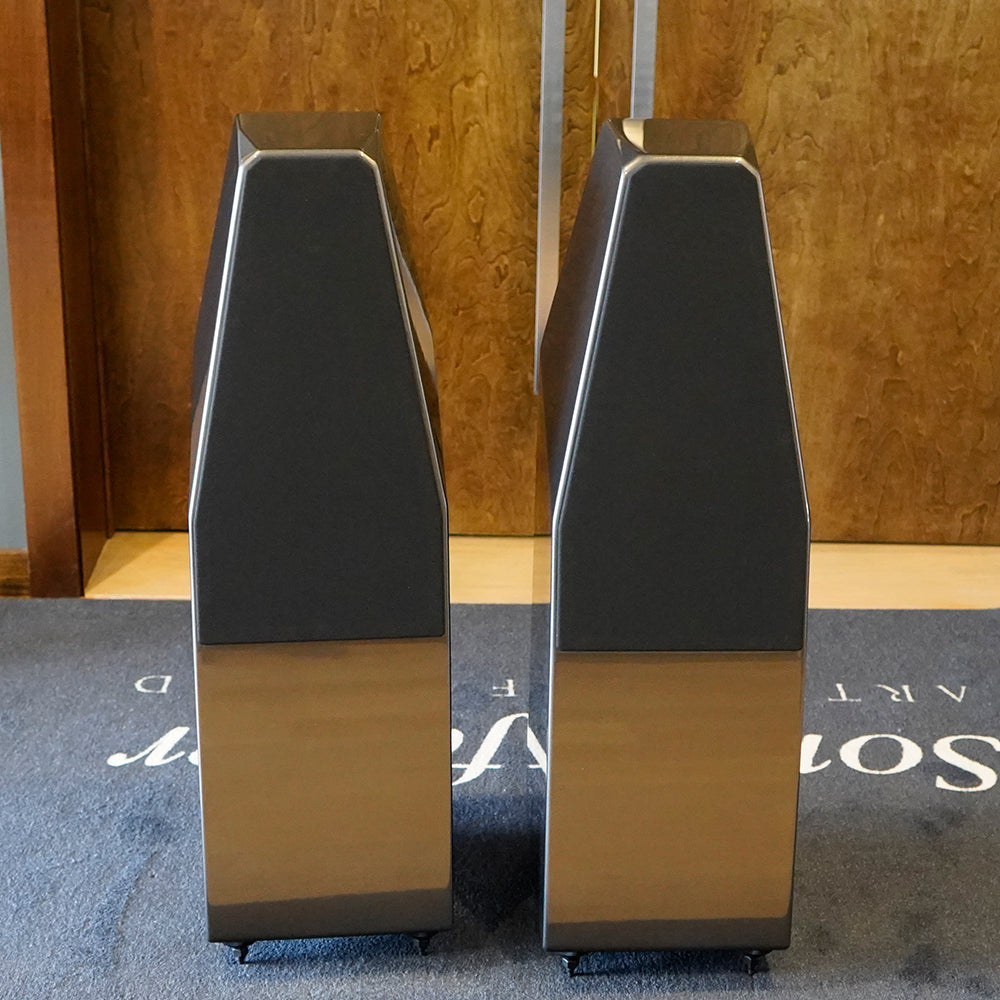 Wilson Audio Certified Authentic Never Titled SabrinaX Floorstanding Speakers, Galaxy Gray