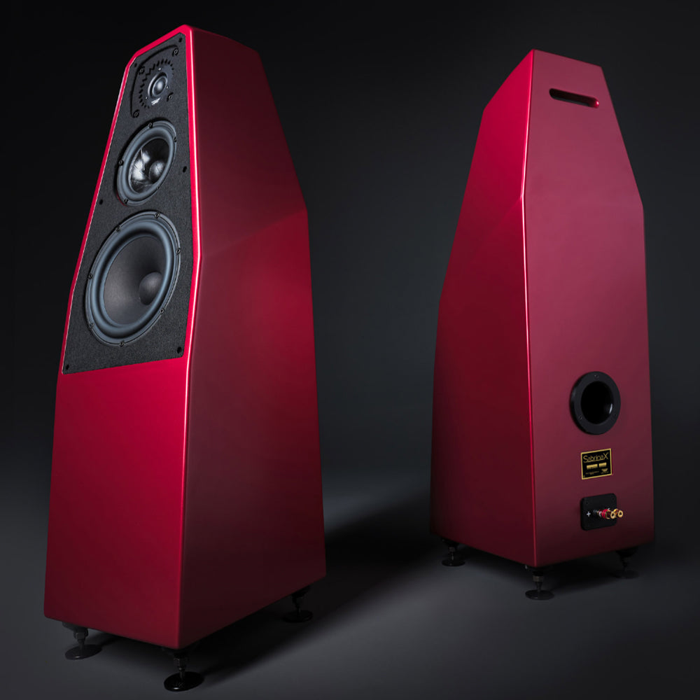 Wilson Audio Certified Authentic Factory Tested SabrinaX Floorstanding Speakers, Carbon