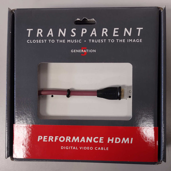 Transparent GEN 5 Performance HDMI Cable, Various Lengths Available