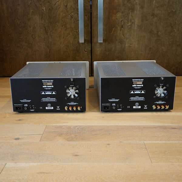 Audio Research REF250 SE Monoblock Amplifier Pair, Silver Finish, Pre-Owned